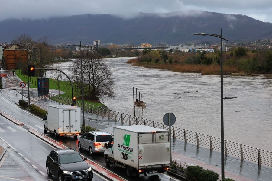 Gipuzkoa, en alerta por las fuertes lluvias