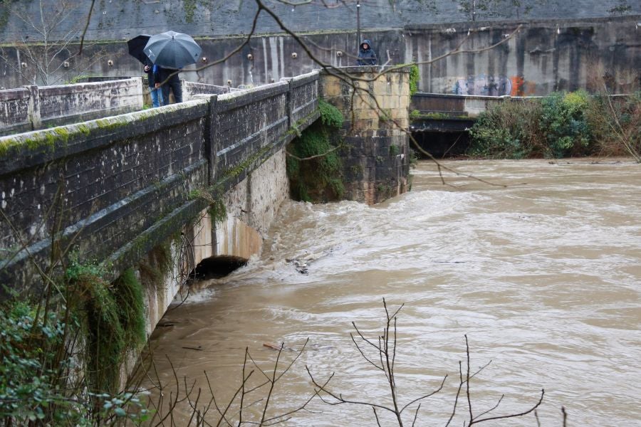 Gipuzkoa, en alerta por las fuertes lluvias