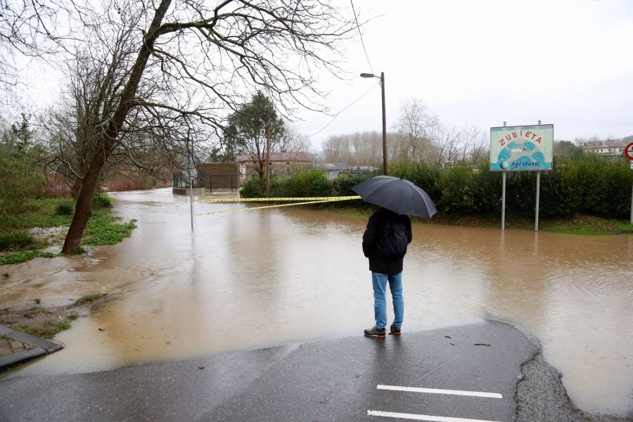 Gipuzkoa, en alerta por las fuertes lluvias