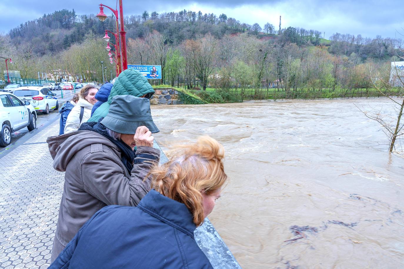 Gipuzkoa, en alerta por las fuertes lluvias