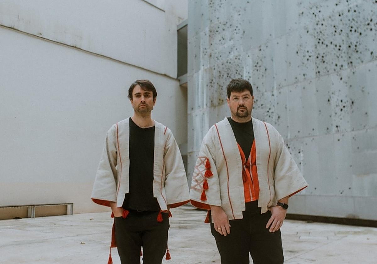 Iñar Sastre eta Jagoba Astiazaran.