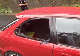 Foto de archivo de un coche que sufrió un robo en Soraluze.