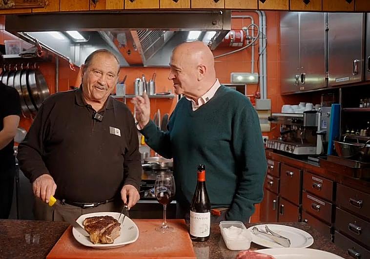 Matías Gorrotxategi vuelve a saltar al campo con la txuleta ganadora