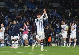 Le Normand agradece el apoyo a los aficionados txuri-urdin.