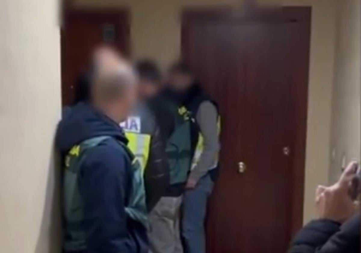 Registro de la 'Operación Chapela'.