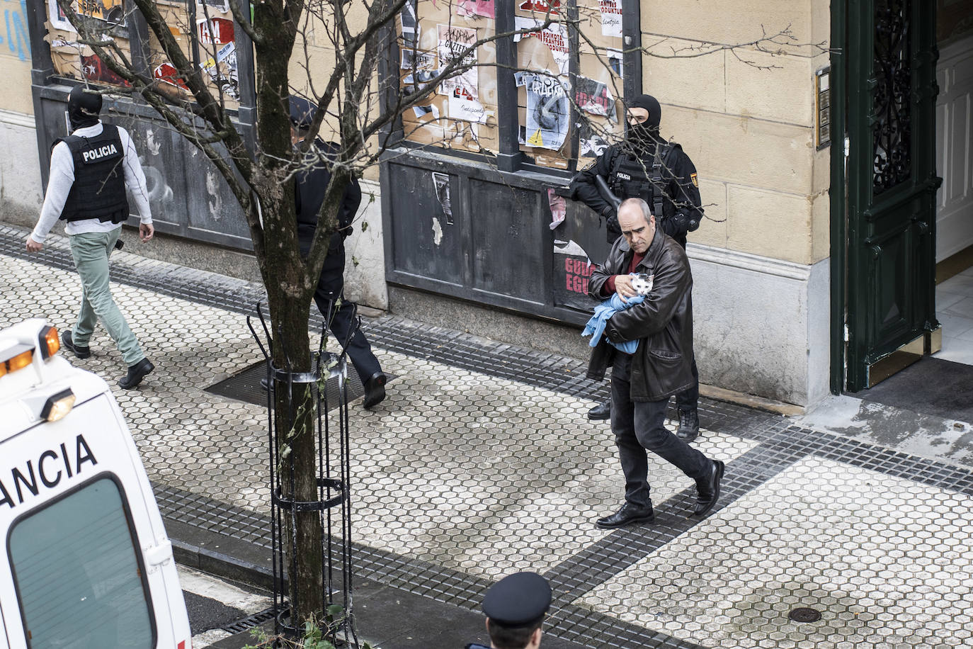 Rodaje de &#039;La infiltrada&#039; en Gipuzkoa