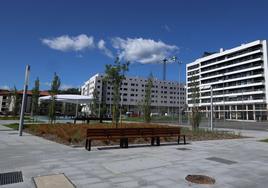 El nuevo barrio de Txomin, en San Sebastián.