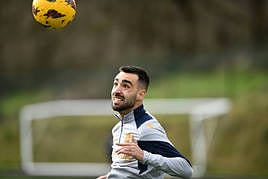 Así ha sido la rueda de prensa de Brais Méndez