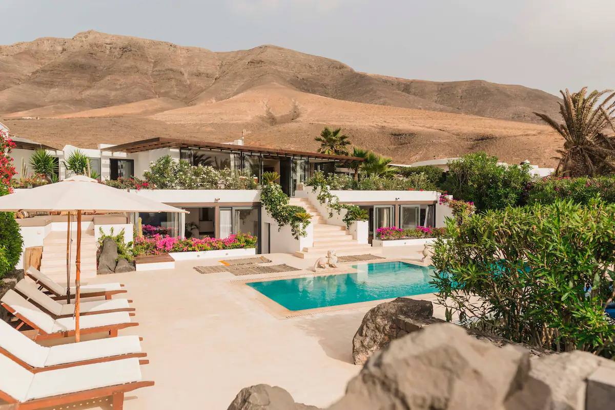 Así es la villa que alquila Jon Kortajarena en Lanzarote