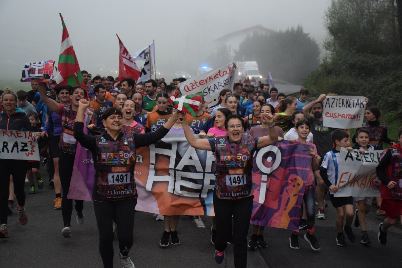 La Korrika llega a Bergara