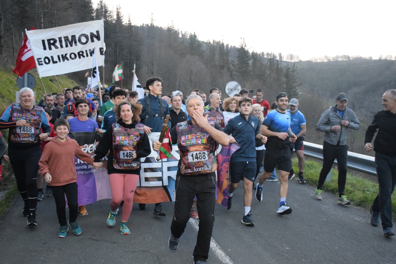 Korrika llega a Bergara