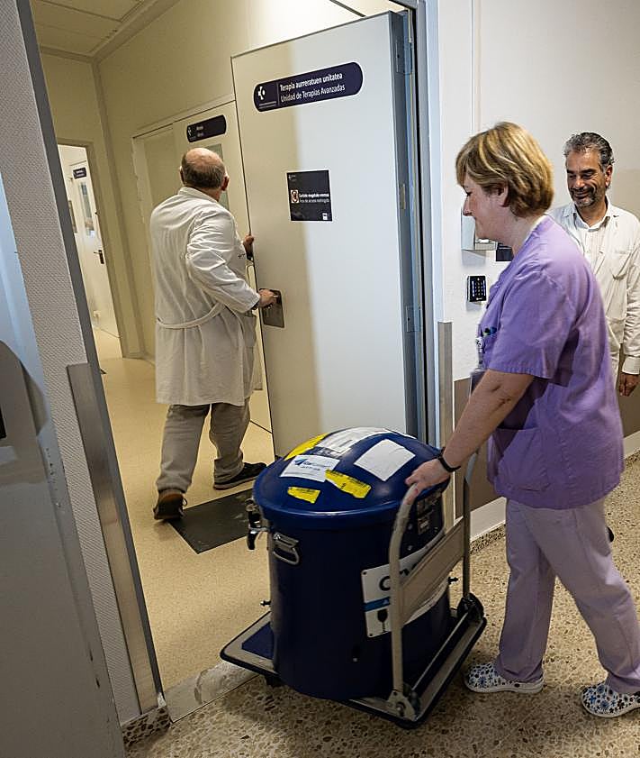 Imagen secundaria 2 - La revolución médica contra el cáncer llega a Gipuzkoa con los primeros veinte pacientes