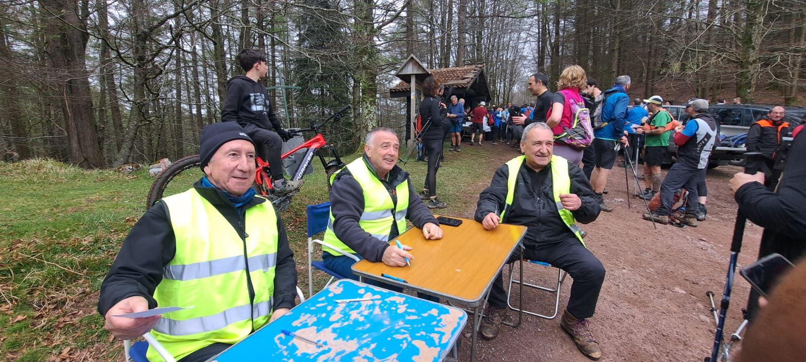 Giro bikaina Aizkardik antolatutako 55. Mendi martxan