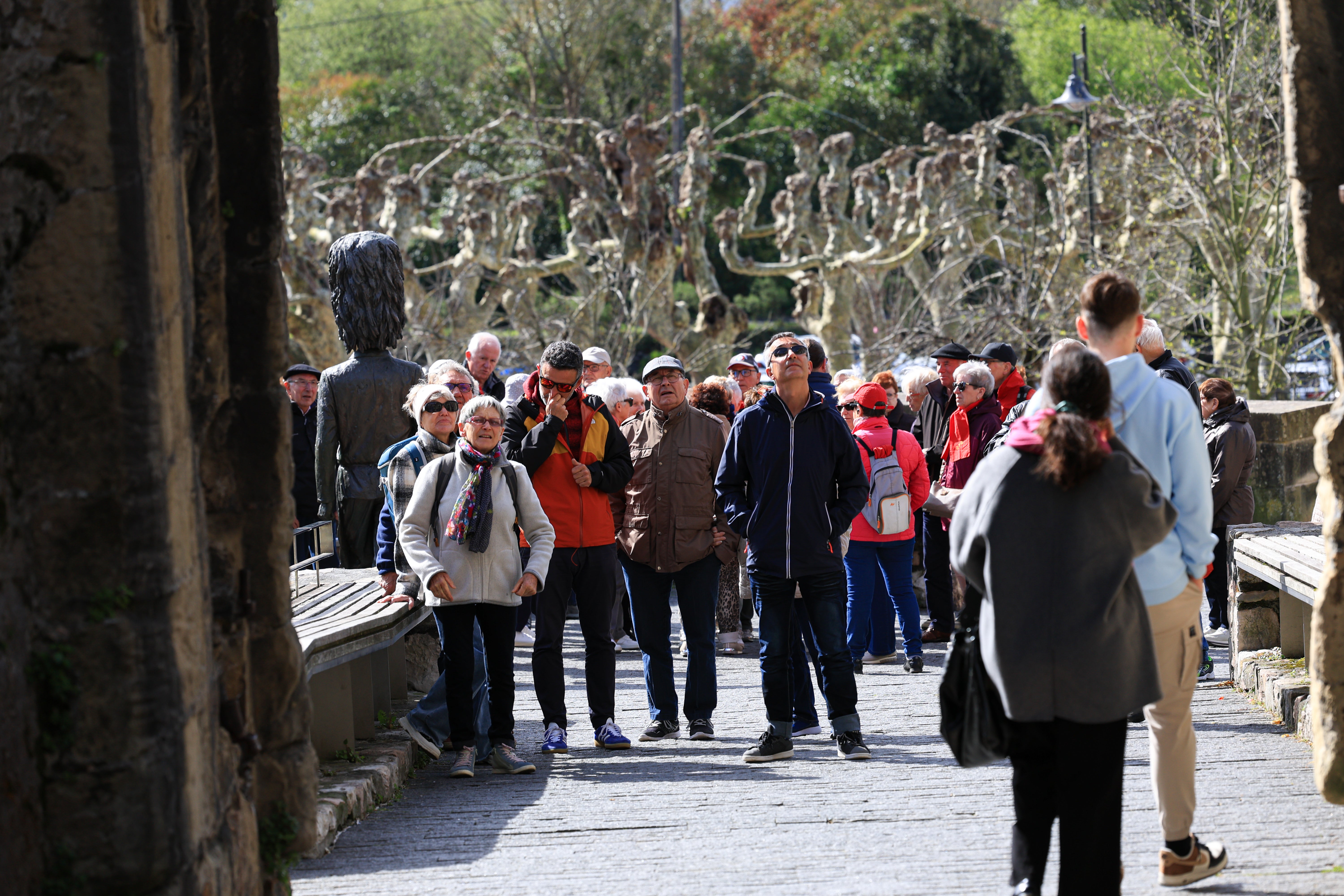 Los turistas llenan Gipuzkoa