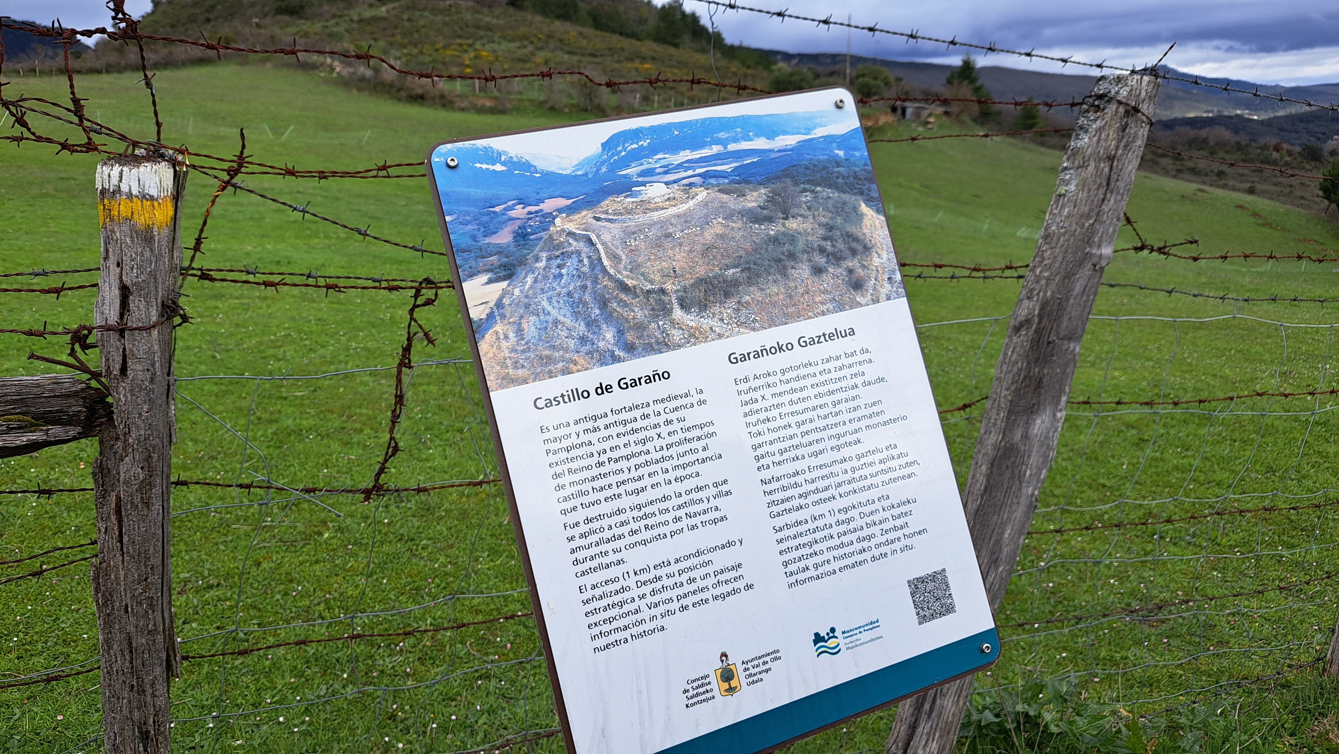 Garaño, entre las ruinas y Ollaran