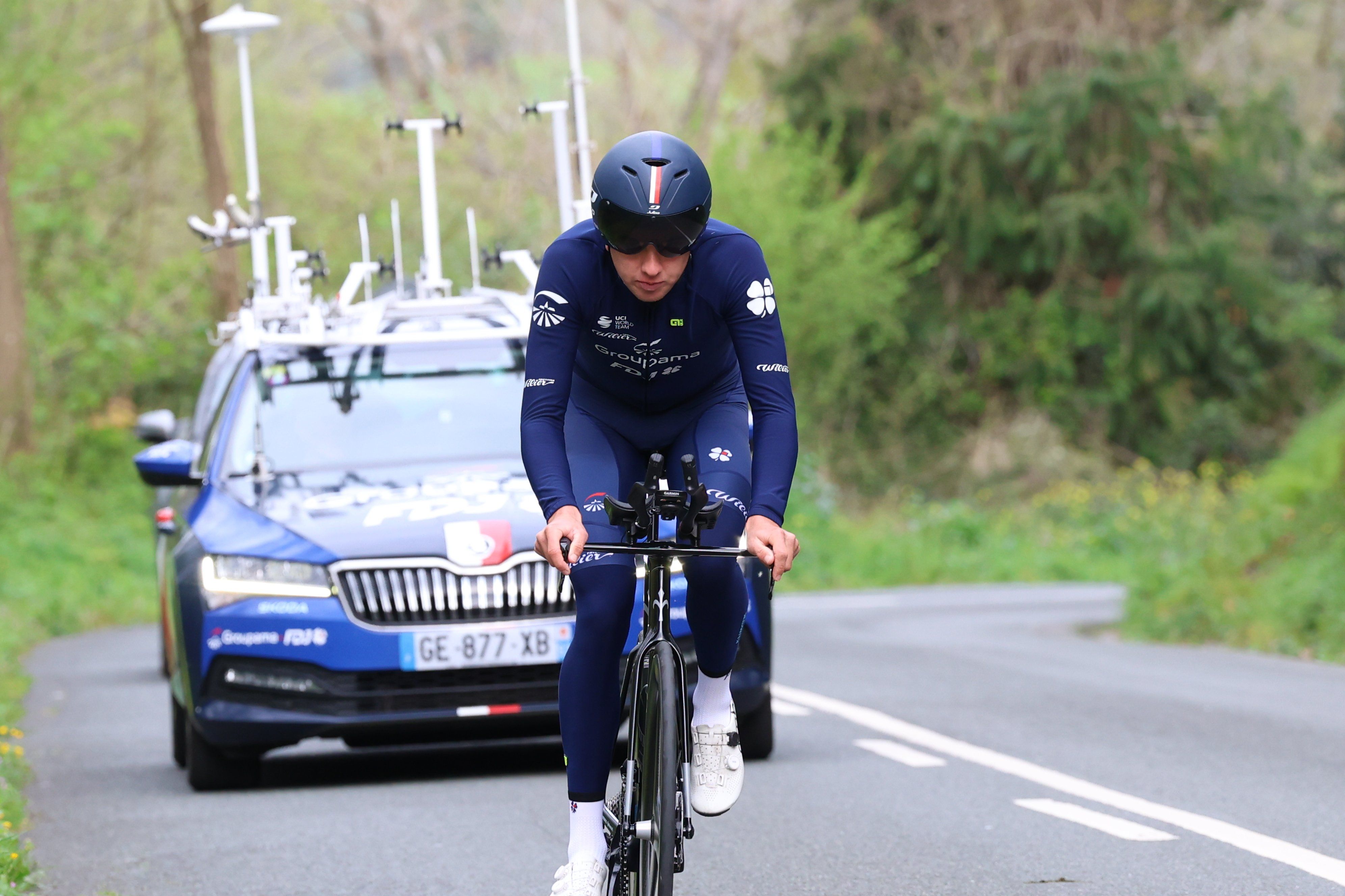 Presentación y reconocimiento de la primera etapa de la Itzulia en Irun