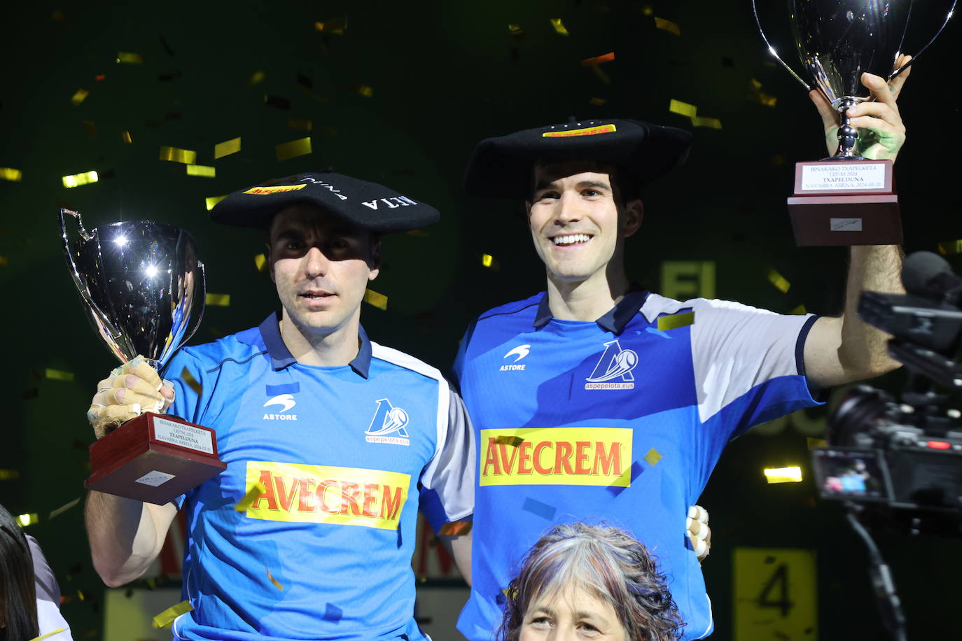 Peio Etxeberria y José Javier Zabaleta, ganadores del Parejas