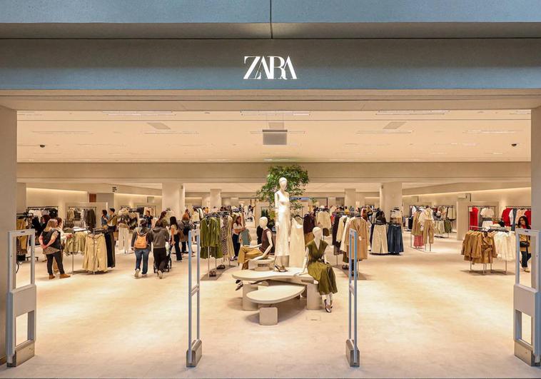 Así es la nueva imagen de Zara en el centro comercial Garbera de San Sebastián.