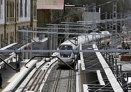 Renfe reajusta los horarios de trenes de Donostia a Madrid