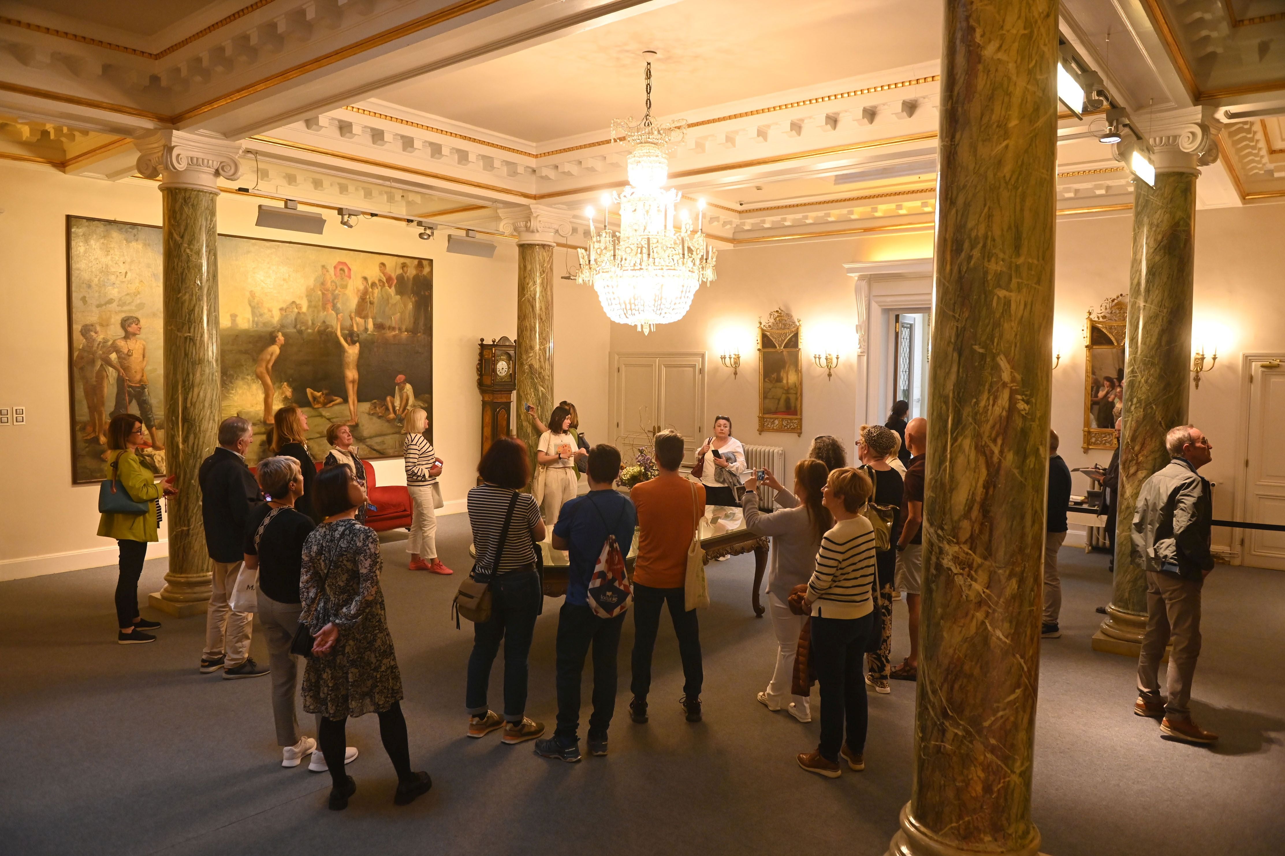 Las visitas guiadas por el Ayuntamiento, en imágenes