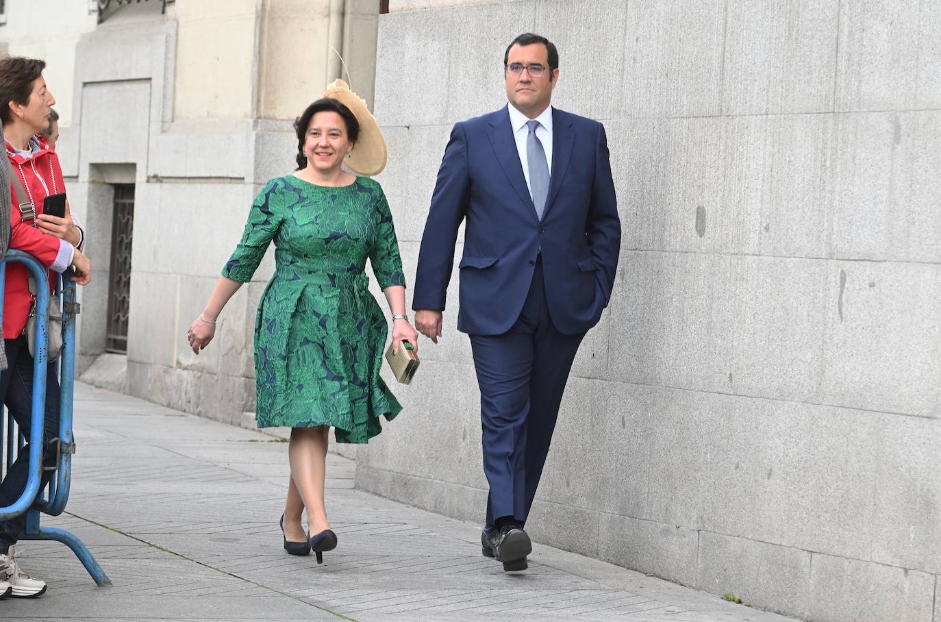 Del Rey emérito a Feijóo: La llegada de los invitados a la boda de José Luis Almeida