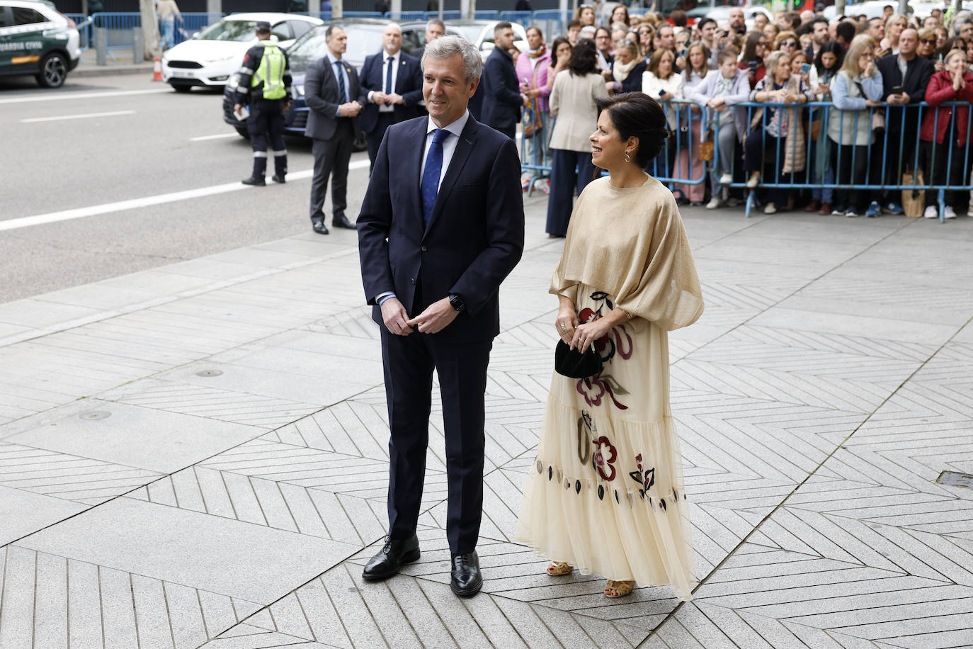 Del Rey emérito a Feijóo: La llegada de los invitados a la boda de José Luis Almeida