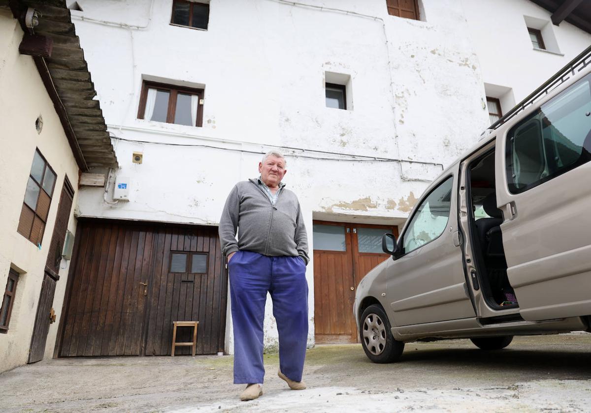 El vecino de Astigarraga que fue desahuciado de su caserío aún no ha podido recoger sus pertenencias