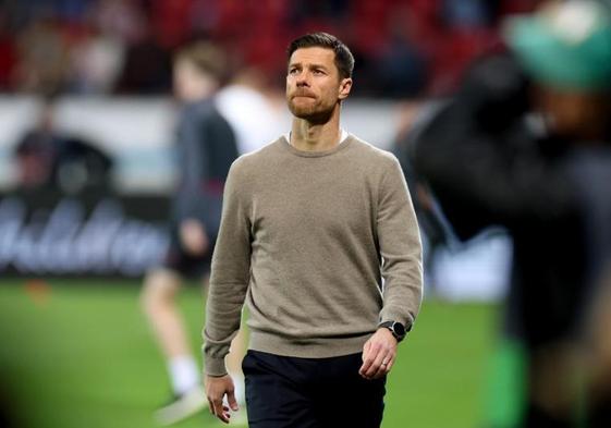 Xabi Alonso, ayer.