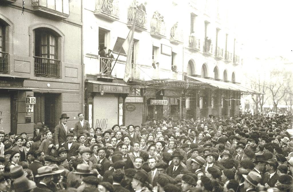 En el Círculo republicano de la calle Garibay.