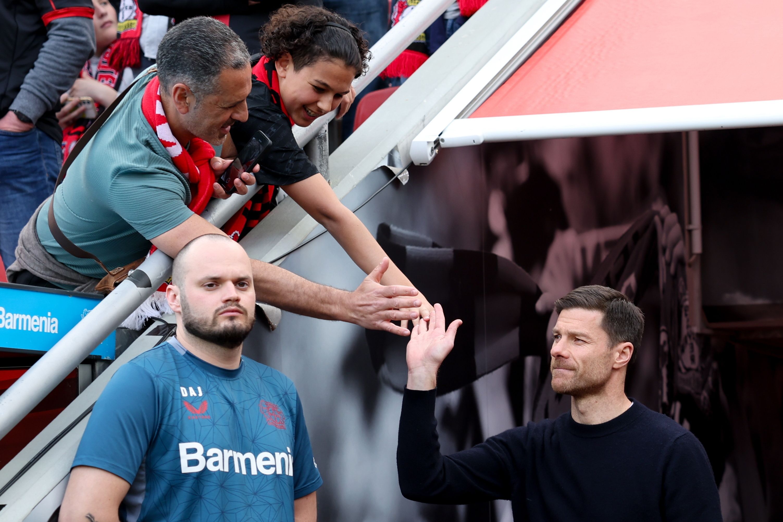 Las imágenes del histórico triunfo de Xabi Alonso con el Bayer Leverkusen