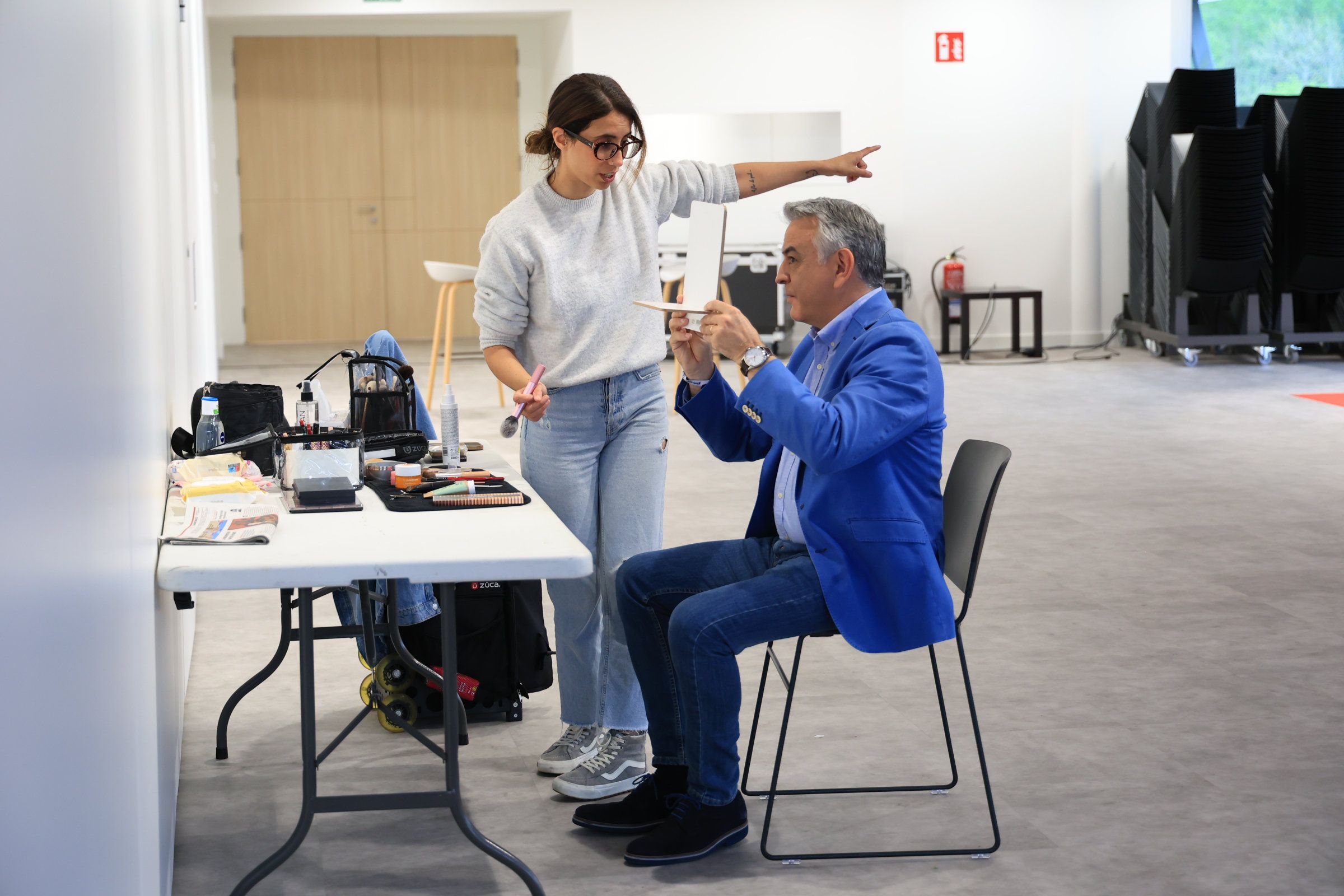 Las bambalinas del debate de DV