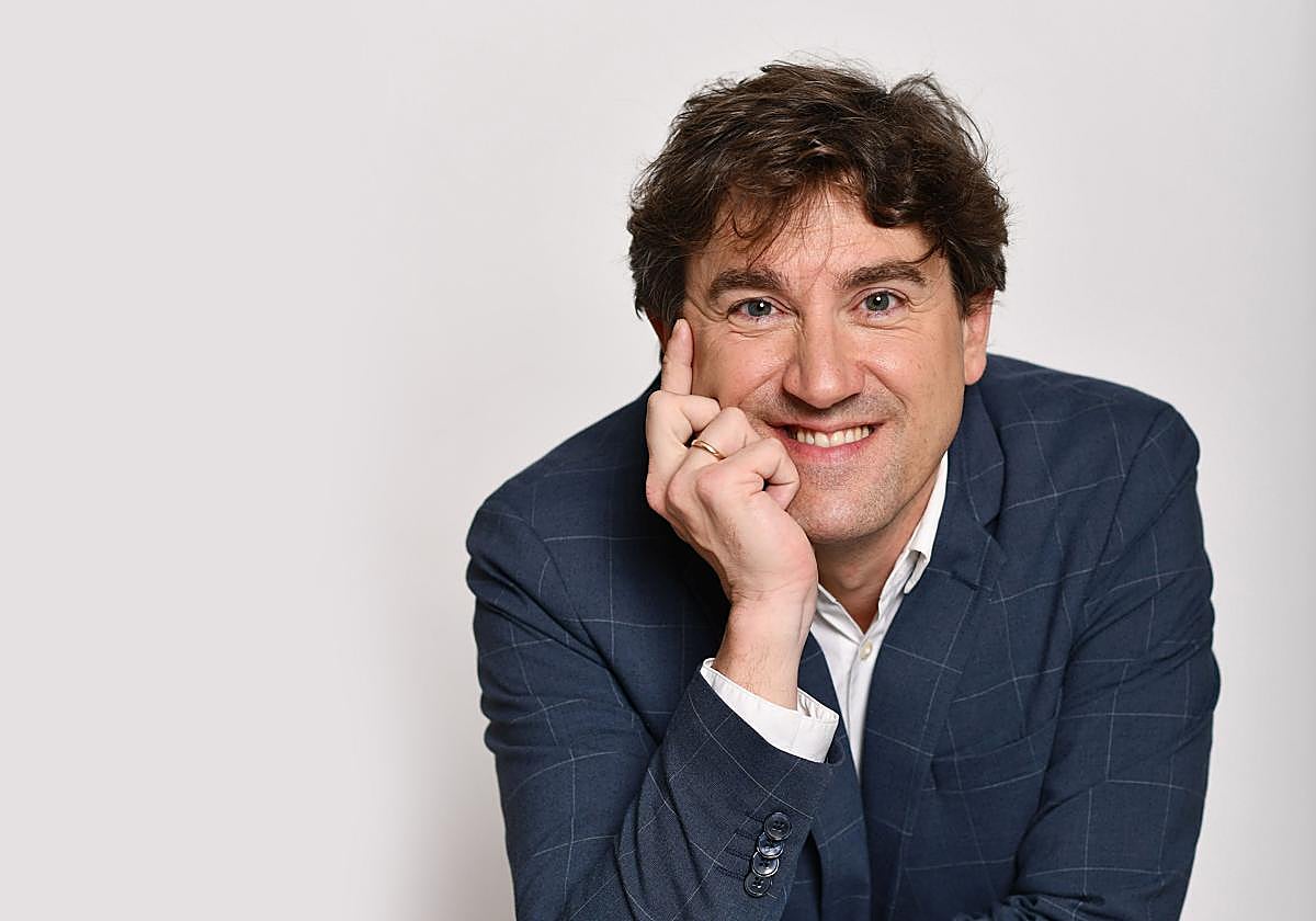 Eneko Andueza, candidato del PSE-EE a lehendakari.
