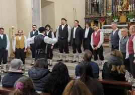 El coro Eragiyok, en el festival Cantigos in Carrela que se celebró en febrero en Cerdeña.