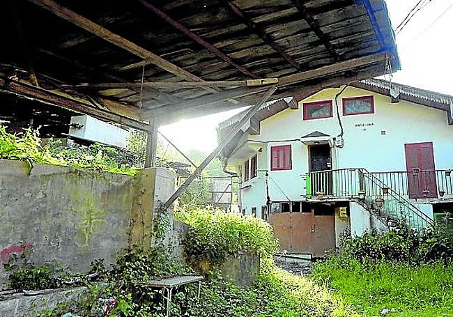 Caserío de Hernani en el que Tomasz M.D. fue encontrado malherido tras sufrir una agresión en 2021.