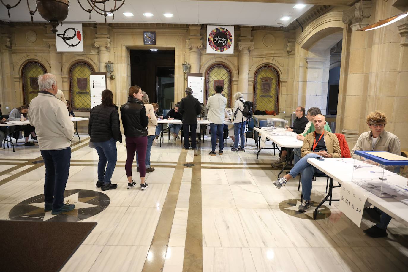 La jornada electoral, en imágenes