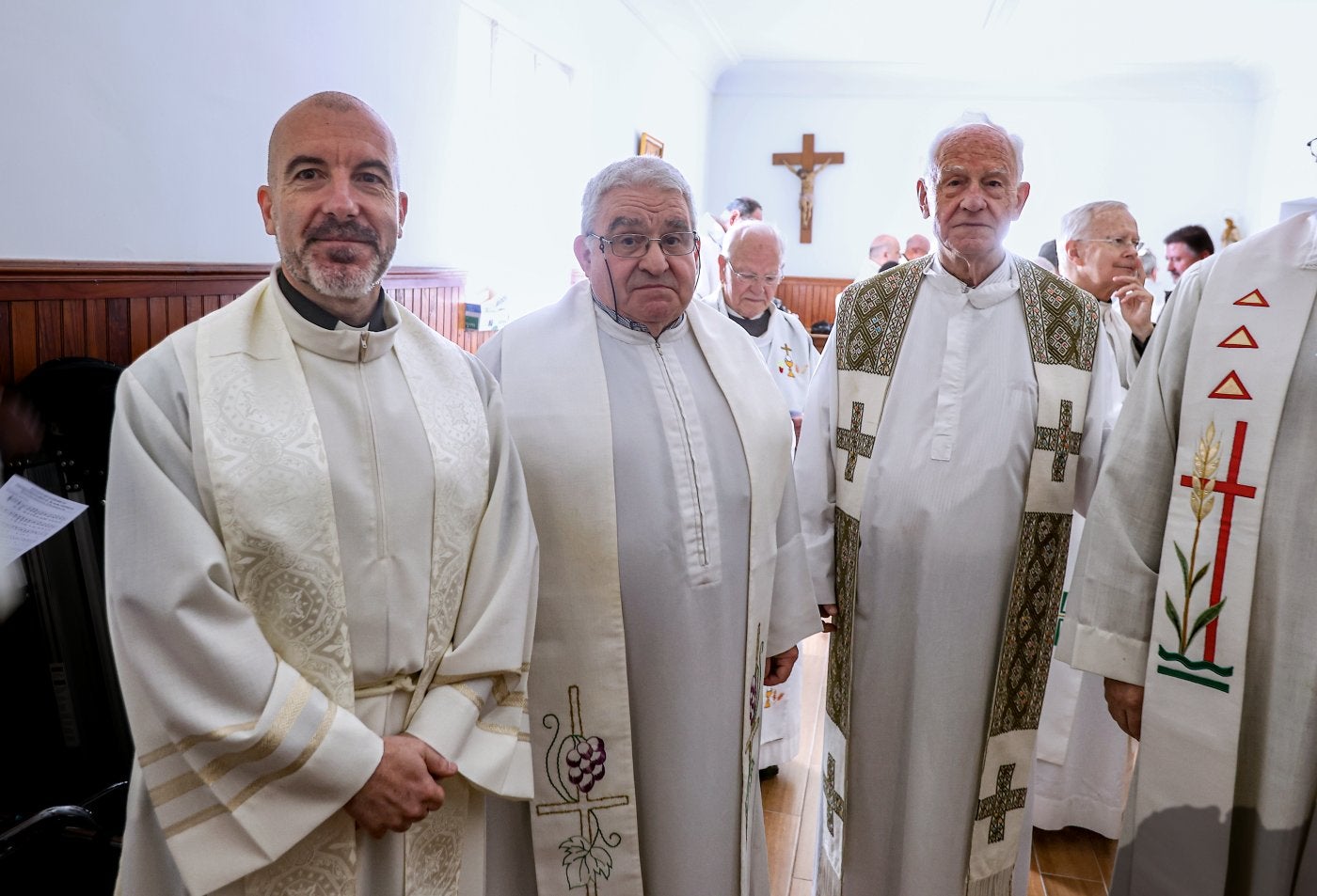 Jon Molina, Iñaki Larrea y Victor Gorria, celebraron sus bodas de plata, oro y diamante.
