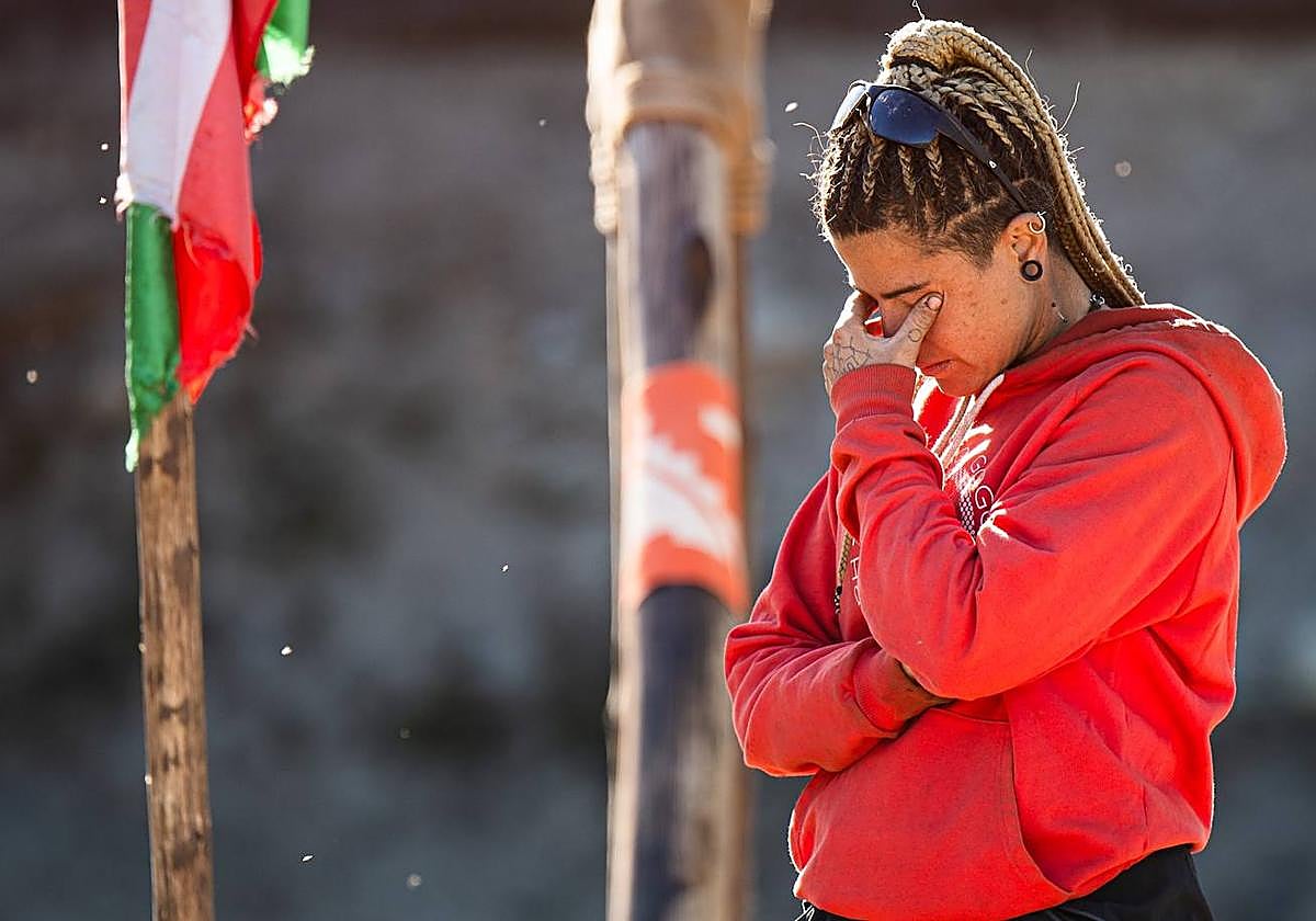 Ianire, alias 'Txampi', tomando una decisión en El Conquis.
