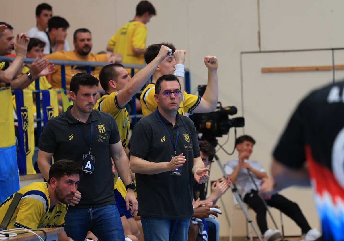 Jacobo Cuétara, en el último partido disputado en Artaleku.