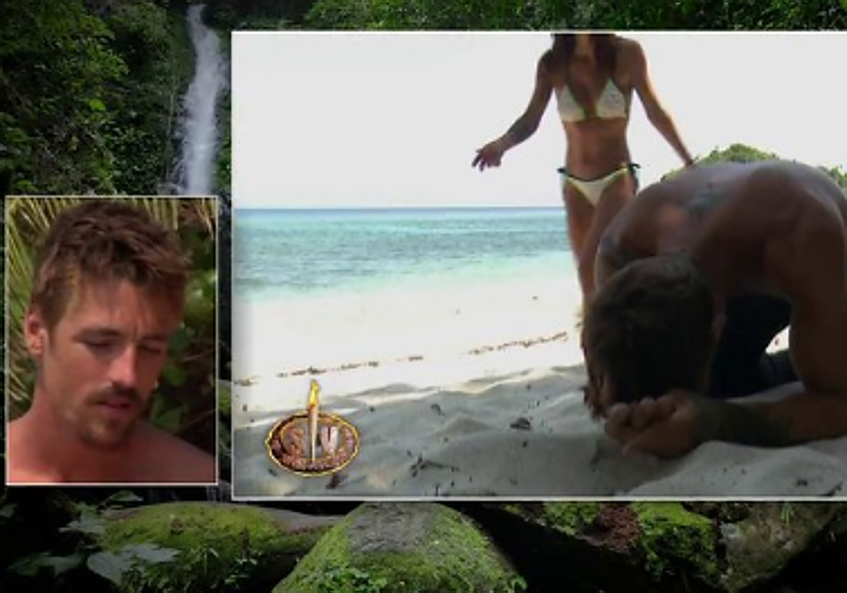 Gorka Ibarguren sufre una picadura de escorpión en Supervivientes.