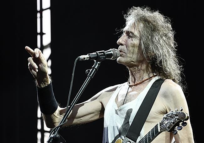 Robe durante un concierto en Madrid