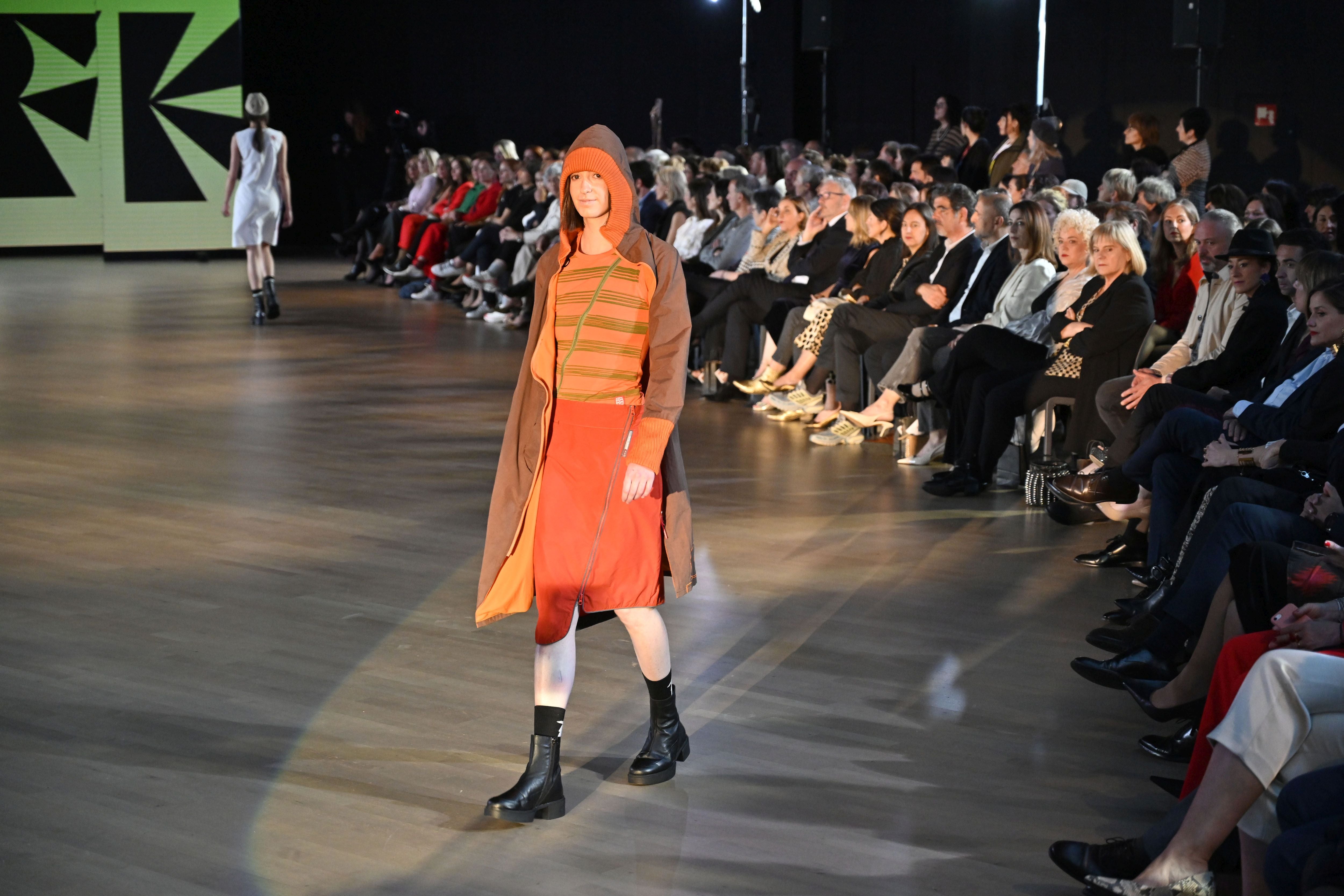 El desfile de SKFK en Getaria