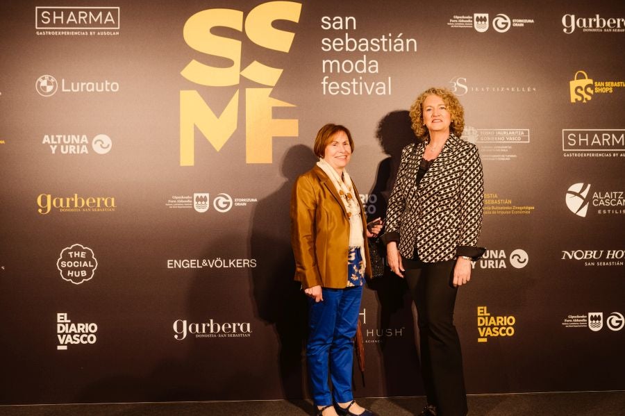 Photocall del desfile de SKFK en Balenciaga