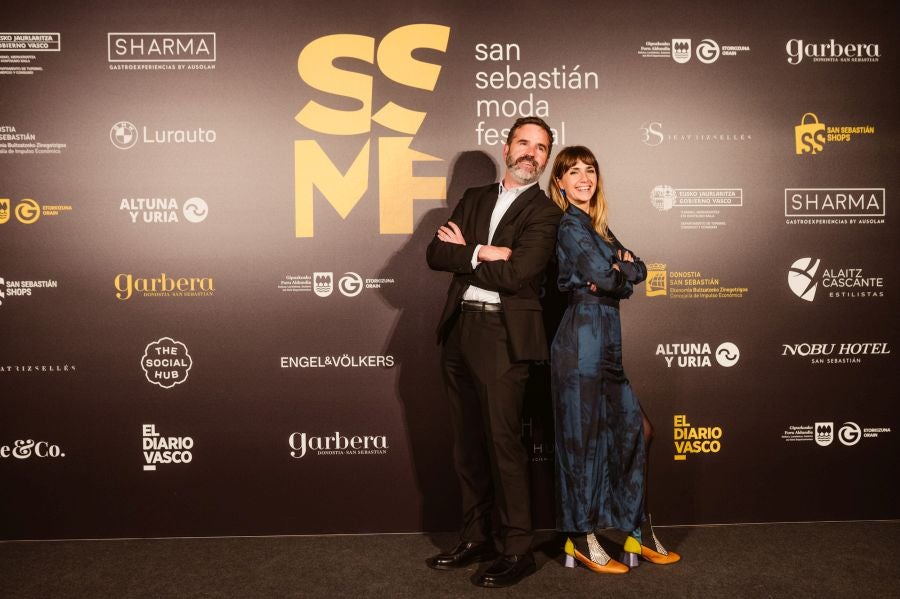 Photocall del desfile de SKFK en Balenciaga