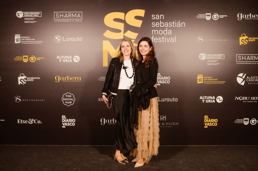 Photocall del desfile de SKFK en Balenciaga