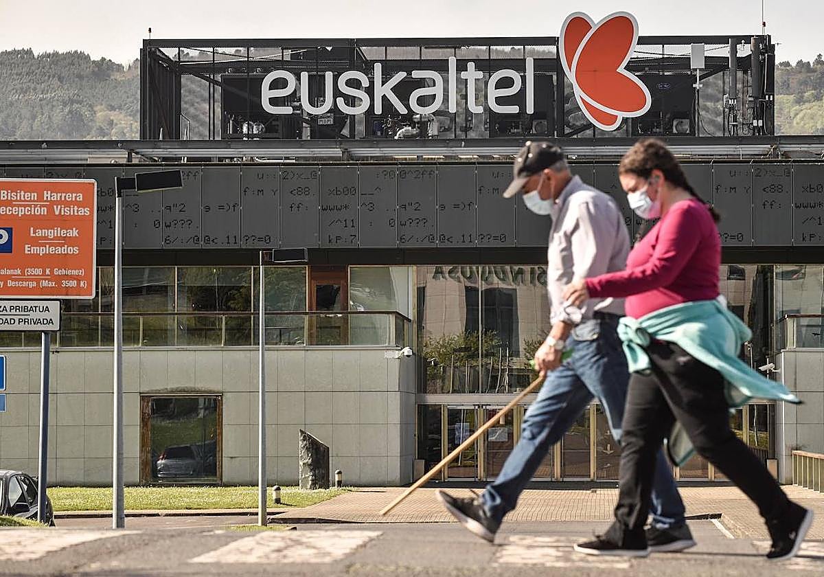 Sede de la operadora de telefonía móvil Euskaltel en Zamudio.