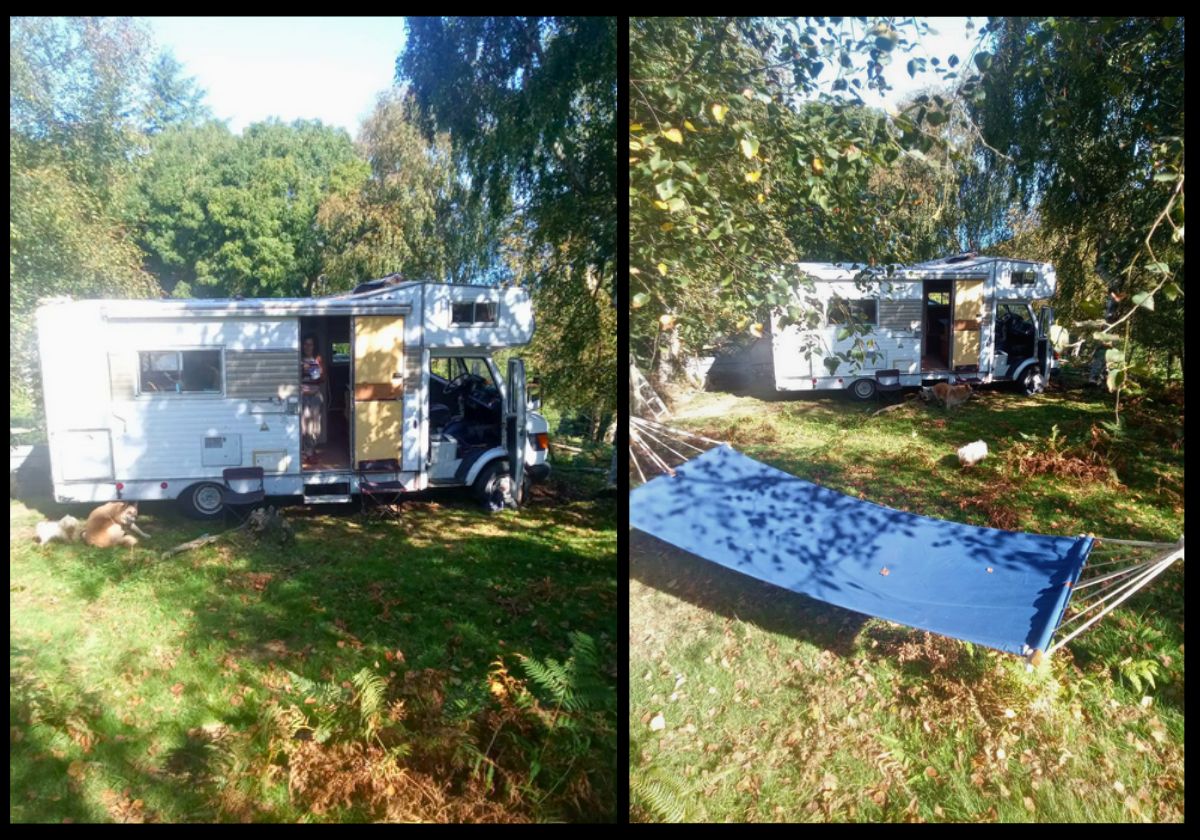 Autocaravana ubicada en Donostia anunciada en la plataforma Airbnb