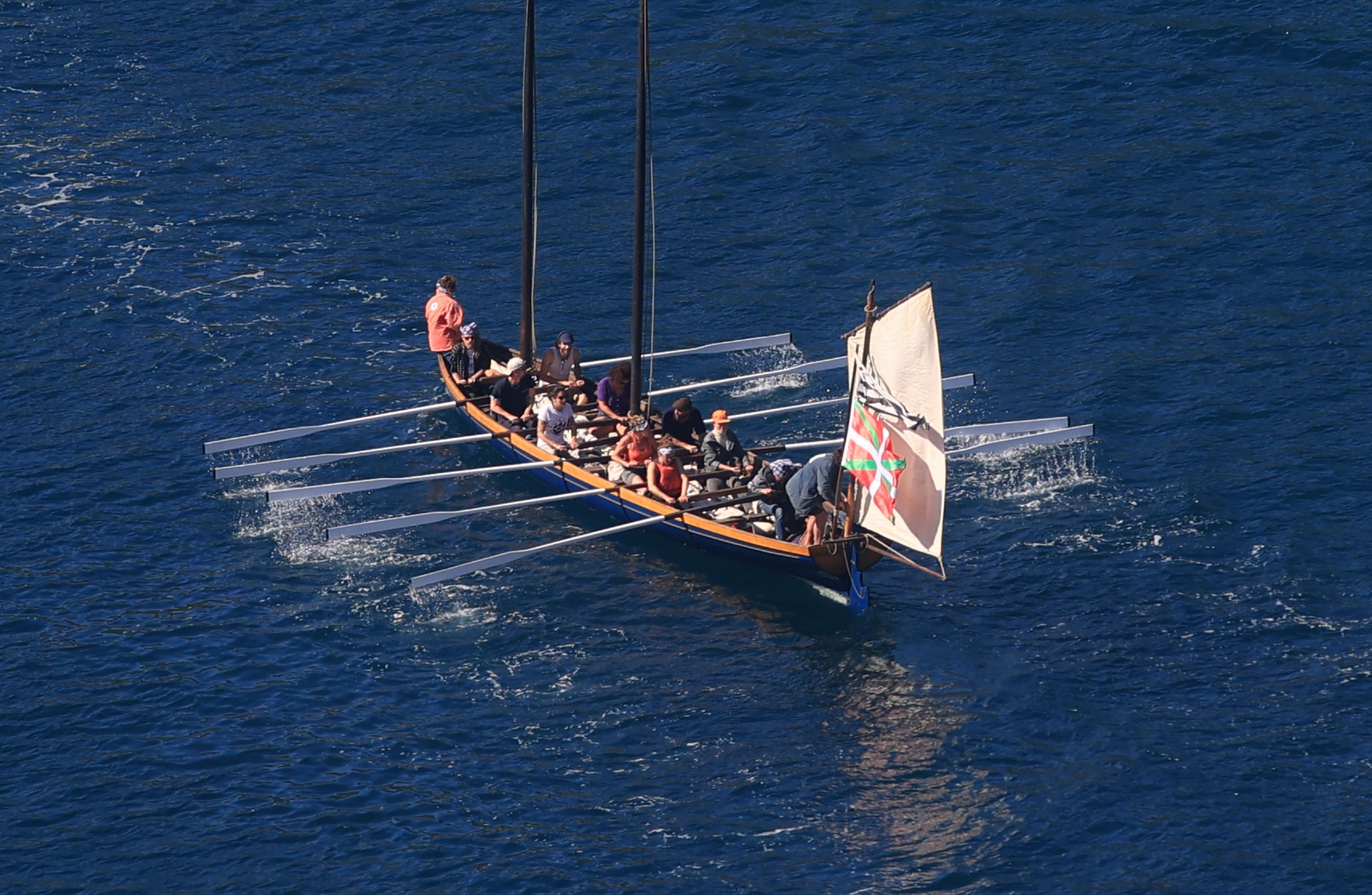 Las mejores imágenes de la entrada de los barcos en la bahía