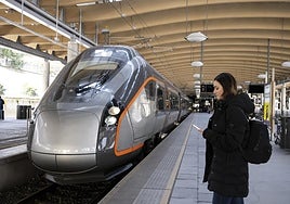 Unidad de tren fabricada por CAF