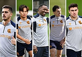 Cinco atacantes para tres plazas, bendito dilema para Imanol