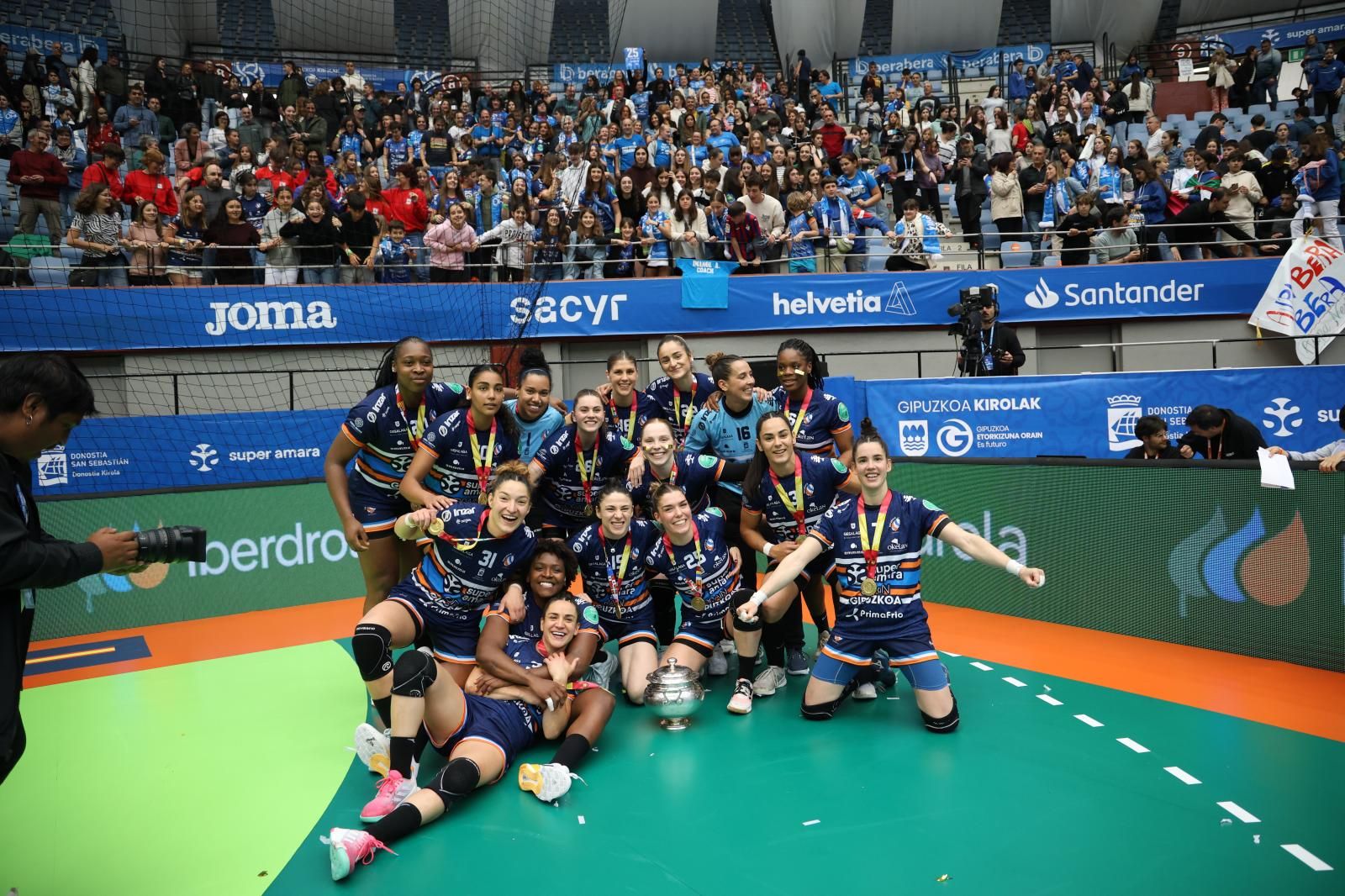 Bera Bera, campeonas de la Copa de la Reina